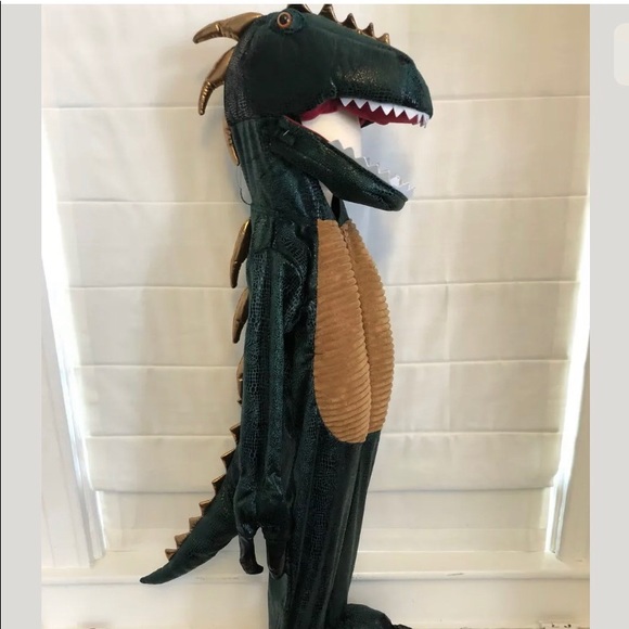 Tyrannosaurus T Rex Halloween Deluxe Costume Complete Toddler Kids Dinosaur NEW - Picture 2 of 8